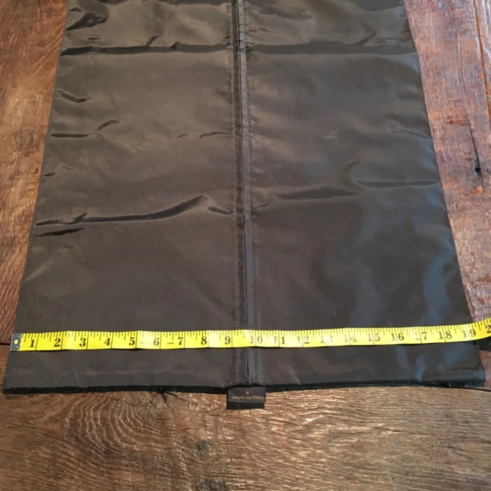 Louis Vuitton Garment Cover Nylon Brown Bag & Hanger